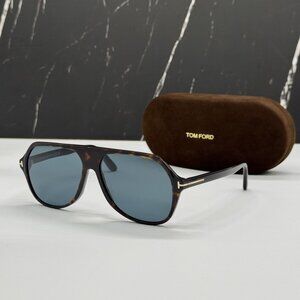 NEW TOM FORD HAYES TF934 52V HAVANA MEN SUNGLASSES TOM FORD FT0934 52V
